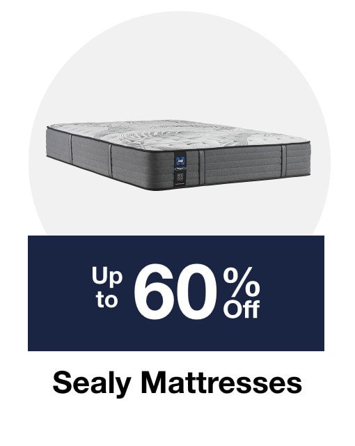 Up to 60% off Sealy Mattresses