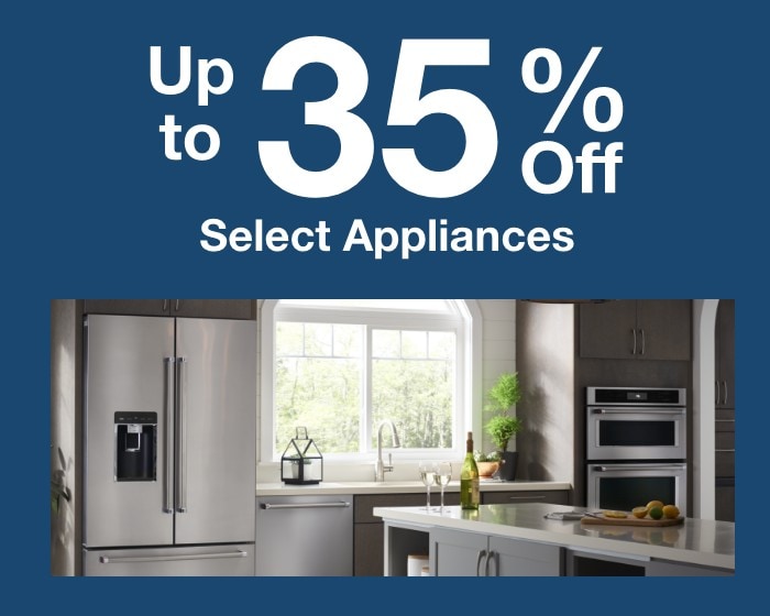 Up to 35% off select Appliances