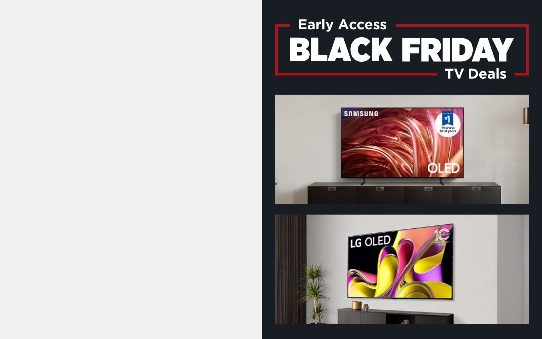 Early Access Black Friday TV Deals Up 40% off select Samsung & LG OLED TVs  plus Free Delivery & Installation up to $239 on qualifying models     SHOP NOW