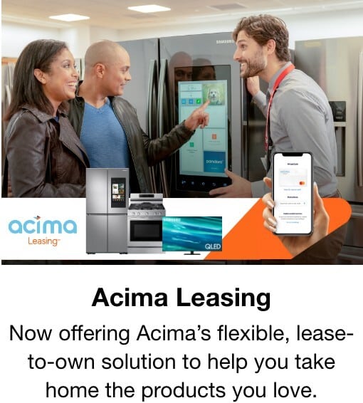 Acima Leasing now offering acima's flexible lease to own solution to help you take home the products you love