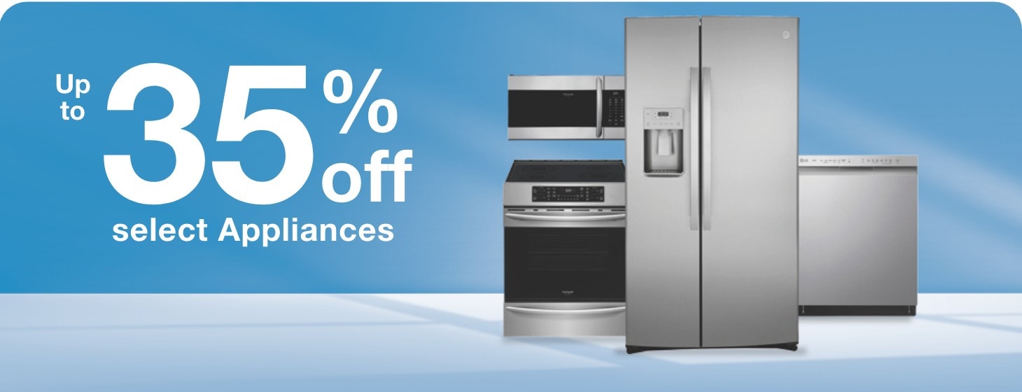 Up to 35% off select Appliances