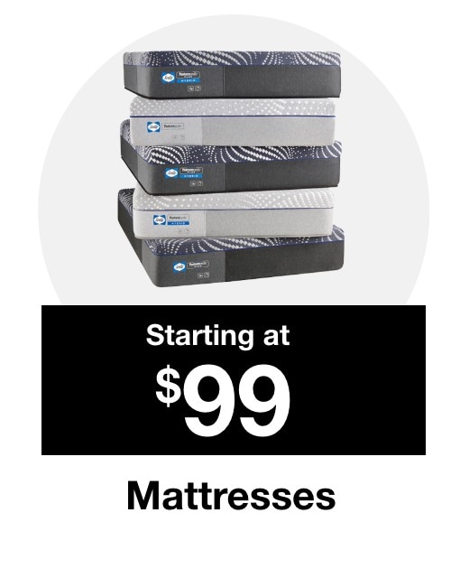 Mattresses starting at $99