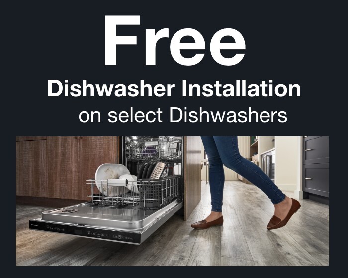 Free Dishwasher Installation