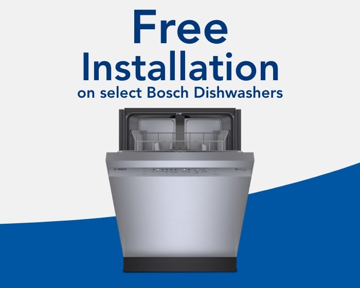 Free Dishwasher Installation