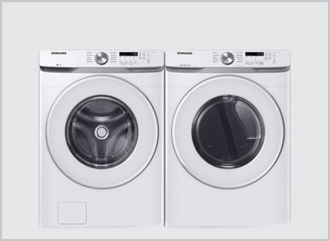 Samsung Smart Stackable 27 in. Washer Dryer Set