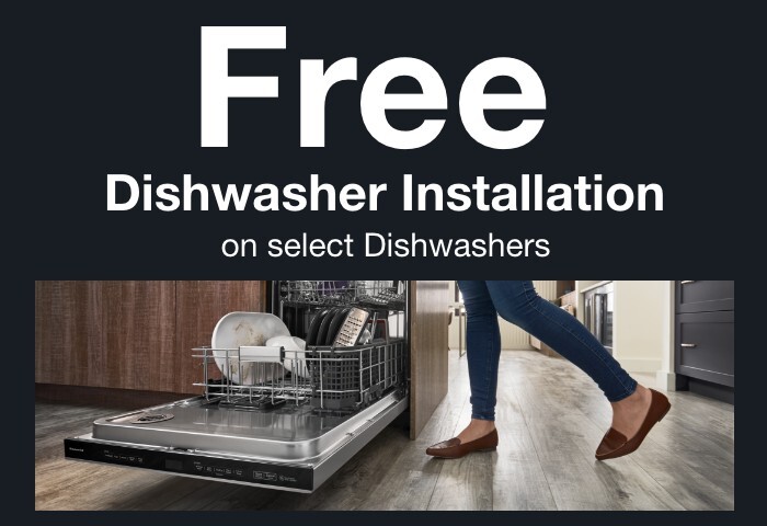 Free Dishwasher Installation