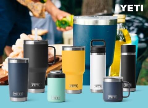 Up to 20% off select Yeti Drinkware