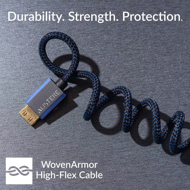 Austere HDMI Cable model 5S4KHD2-1-5M, WovenArmor High-Flex Cale