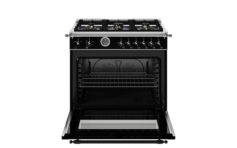 Bertazzoni Heritage Series 36 inch gas range HE366BCGMNET