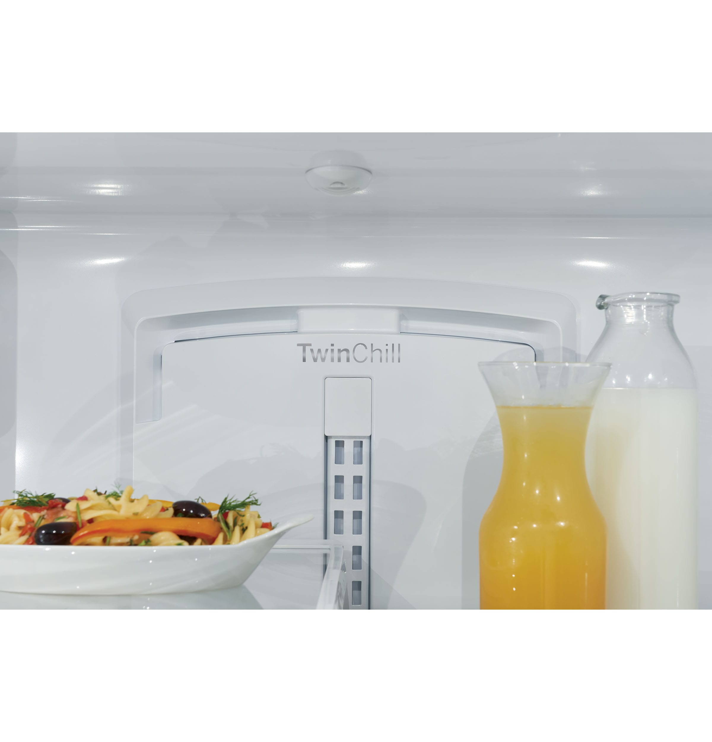 Cafe Refrigerator model CVE28DP4NW2, TwinChill<span class=