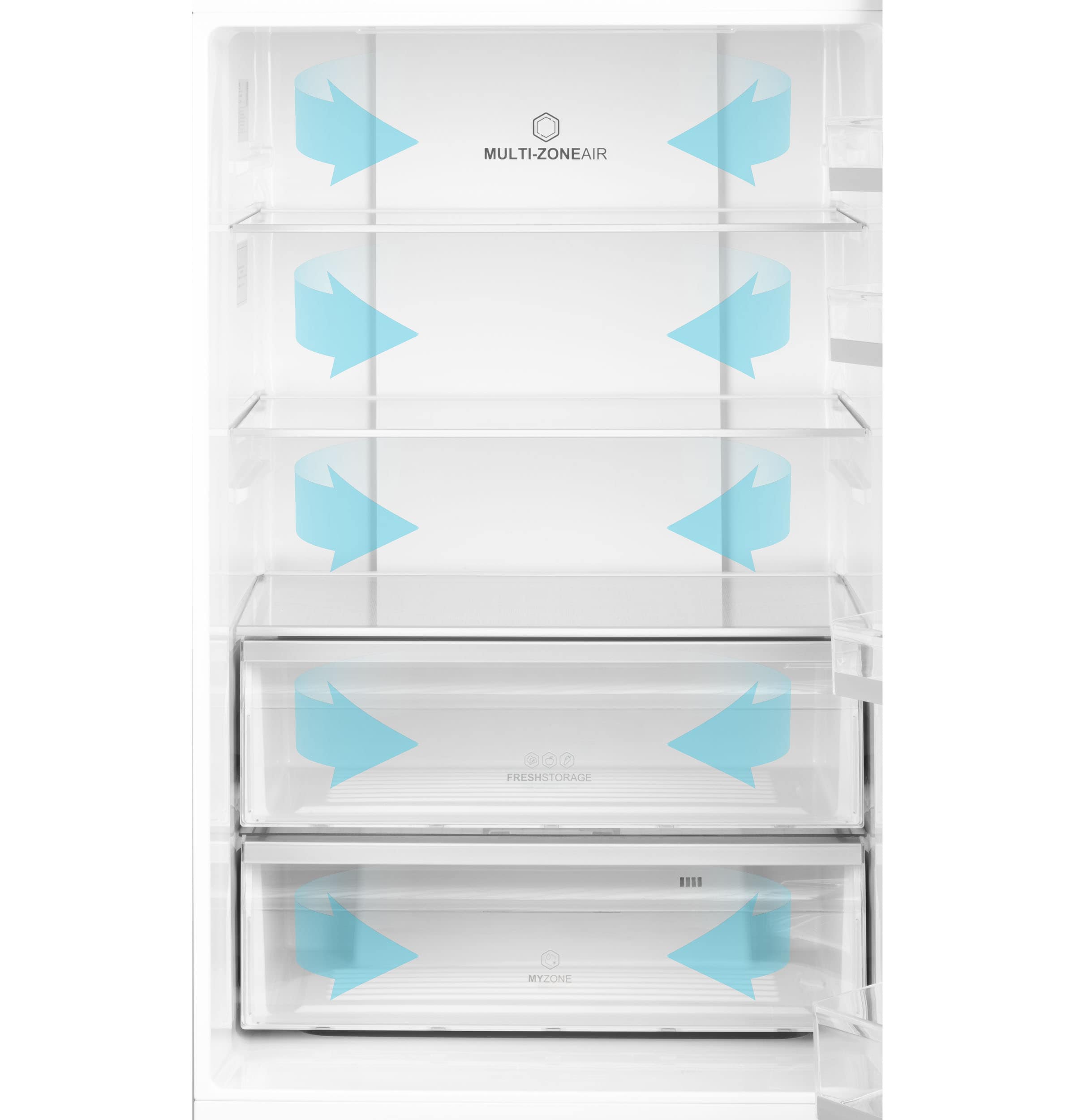 Haier Refrigerator model HRB15N3BGS, Multi-Zone Air Tower