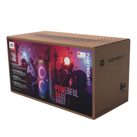 JBL PARTYBOX 310, box packaging