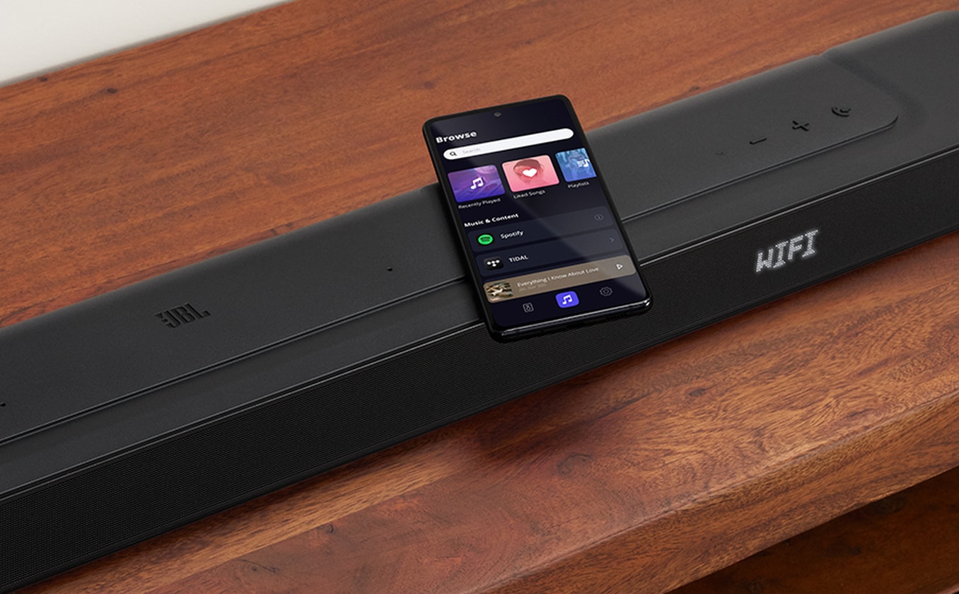 JBL Soundbar 500 Built-in Wi-Fi with Airplay, Alexa Multi-Room music and Chromecast built-in