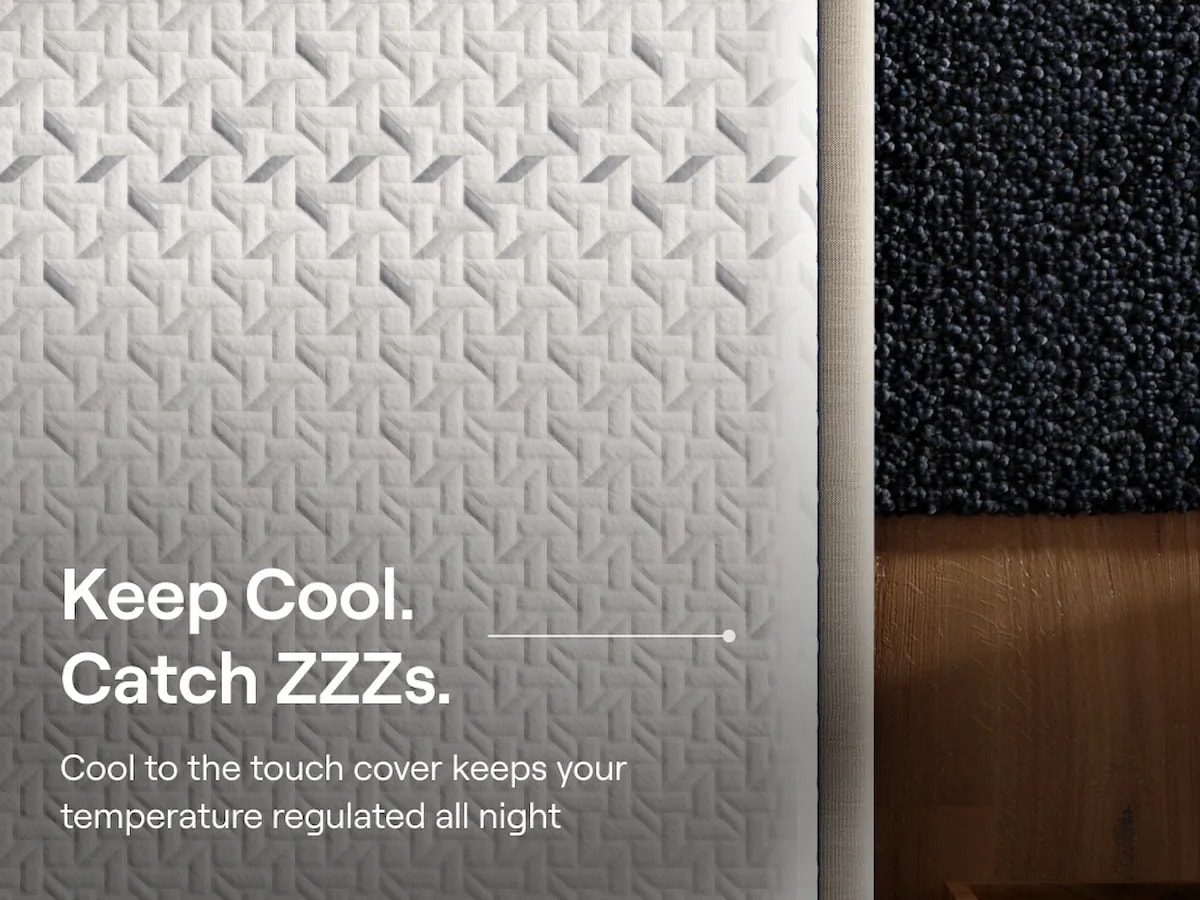 Nectar 5 Classic Memory Foam Mattress, cool to the touch cover features