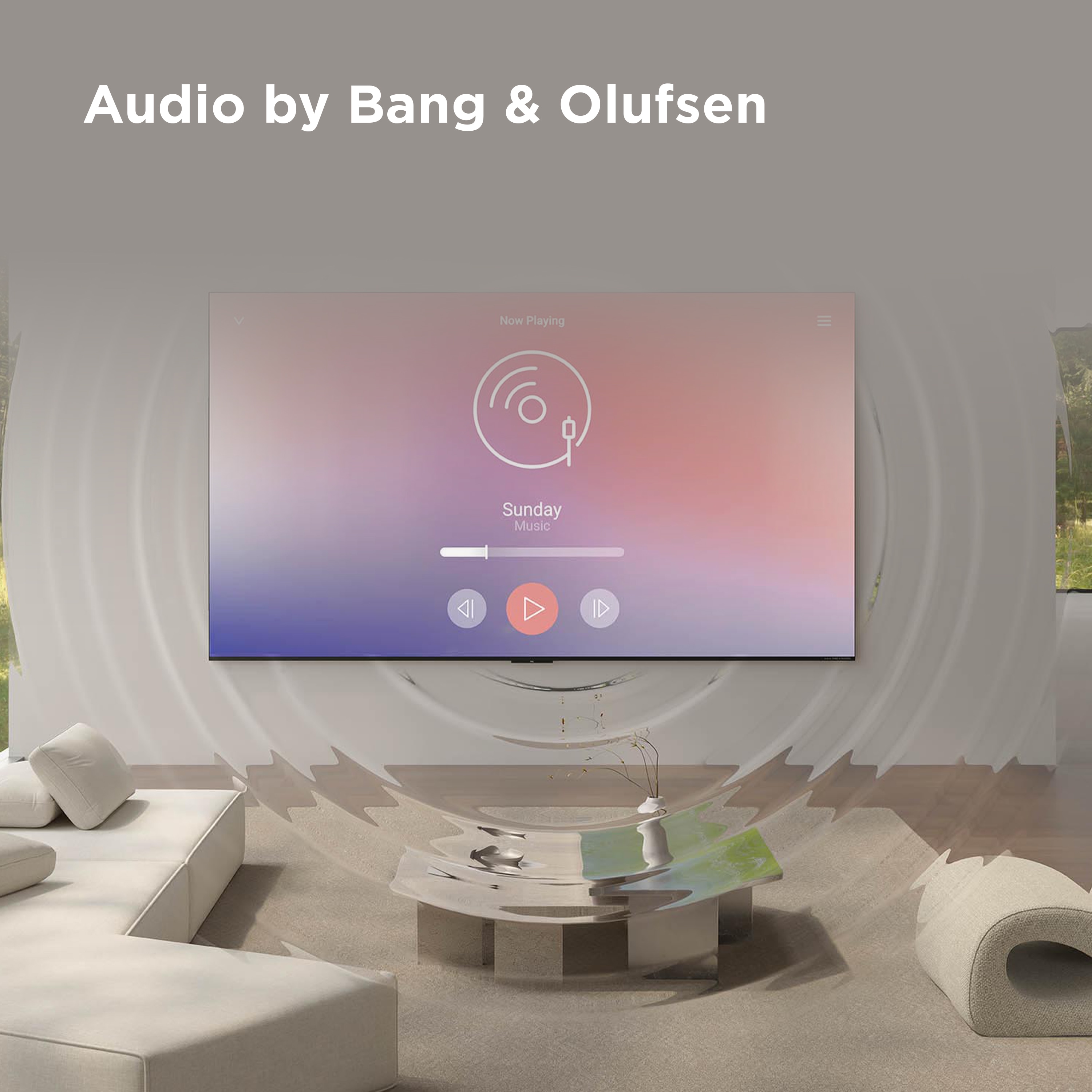 TCL QM7K TV Series Audio by Bang & Olufsen