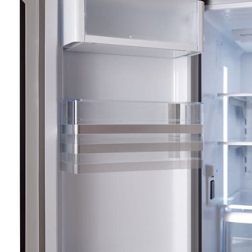 Viking Refrigerator Model RVFFR336SS, Two Regular Door Bins