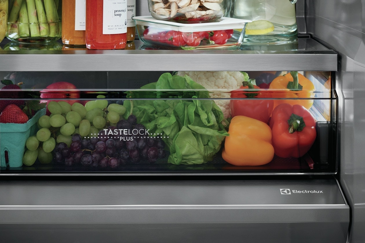 Electrolux Refrigerators TasteLock Plust Crisper with Auto-Humidity Control