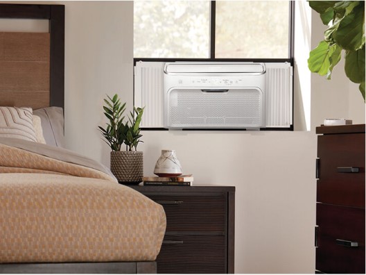 Window AC in bedroom