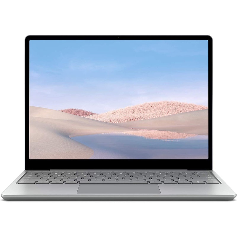 Microsoft 12.4" Surface Laptop Go w/ Quad Core i5 1.0GHz, 4GB RAM, 64GB eMMC- Platinum (1ZO-00001)