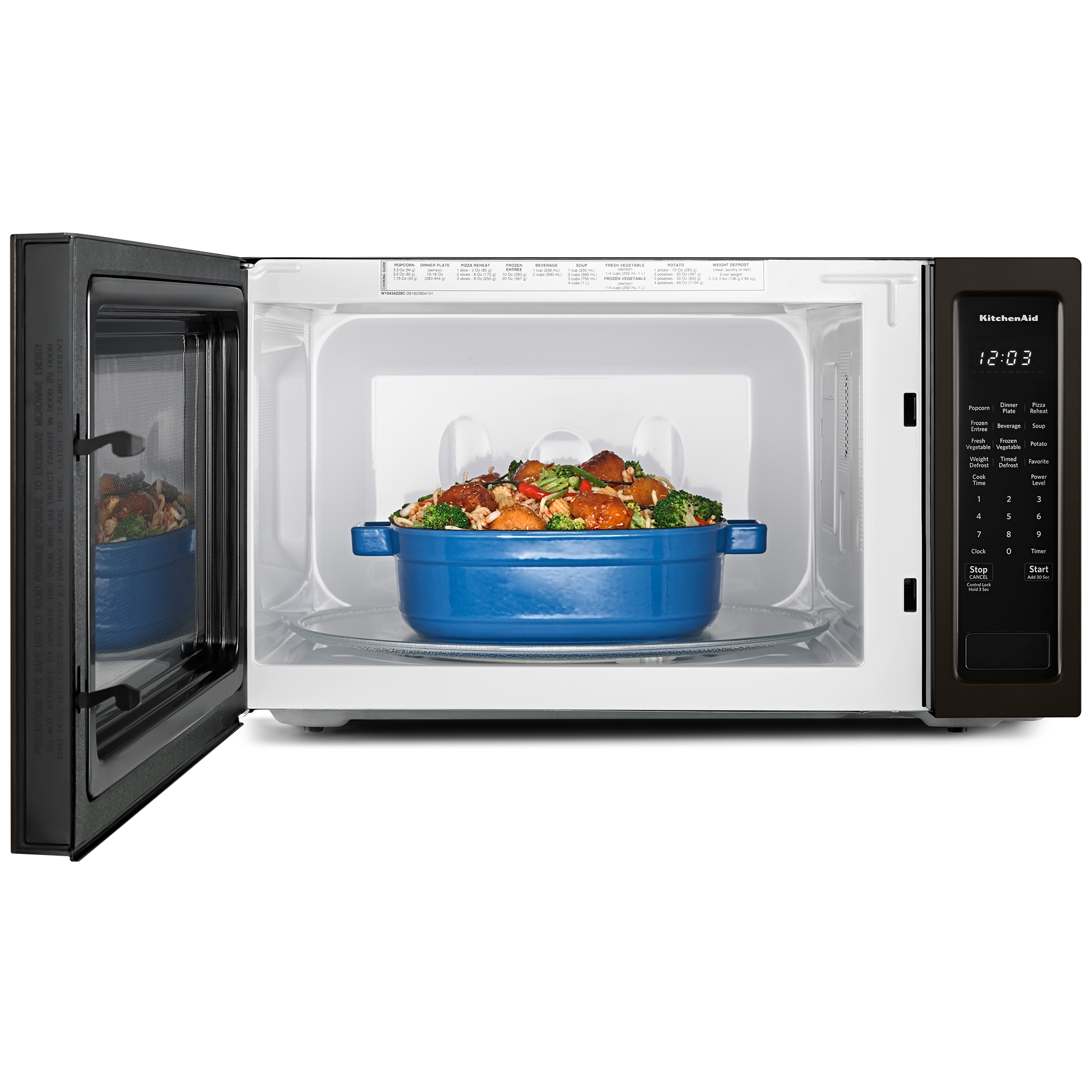 KitchenAid 1.6 Cu Ft Countertop Microwave: Power, Precision, And Convenience