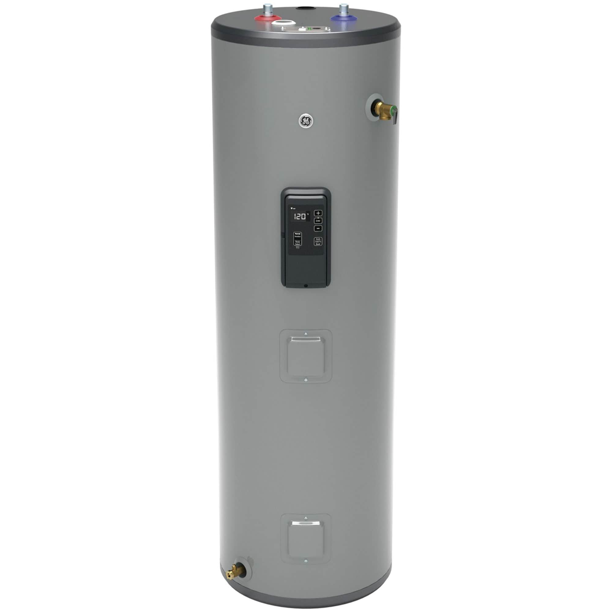 GE Smart Electric 40 Gallon Tall Water Heater with 12-Year Parts ...