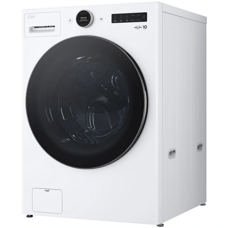 LG 27 in. 4.5 cu. ft. Smart Stackable Front Load Washer with AI DD ...