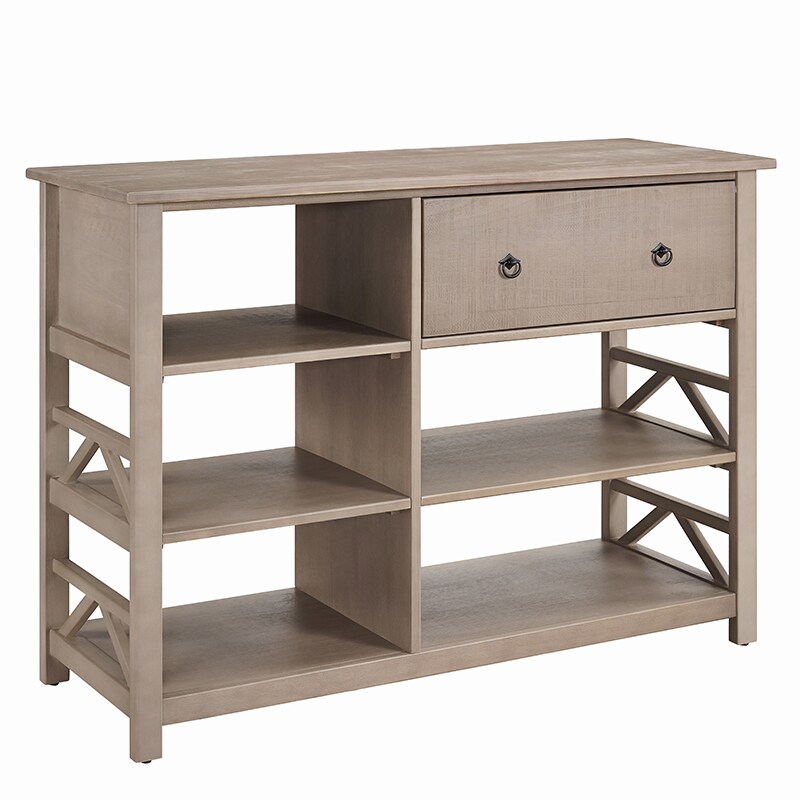 Terry Driftwood 50" Media Center and TV Stand - Rustic Gray (PCR1591)