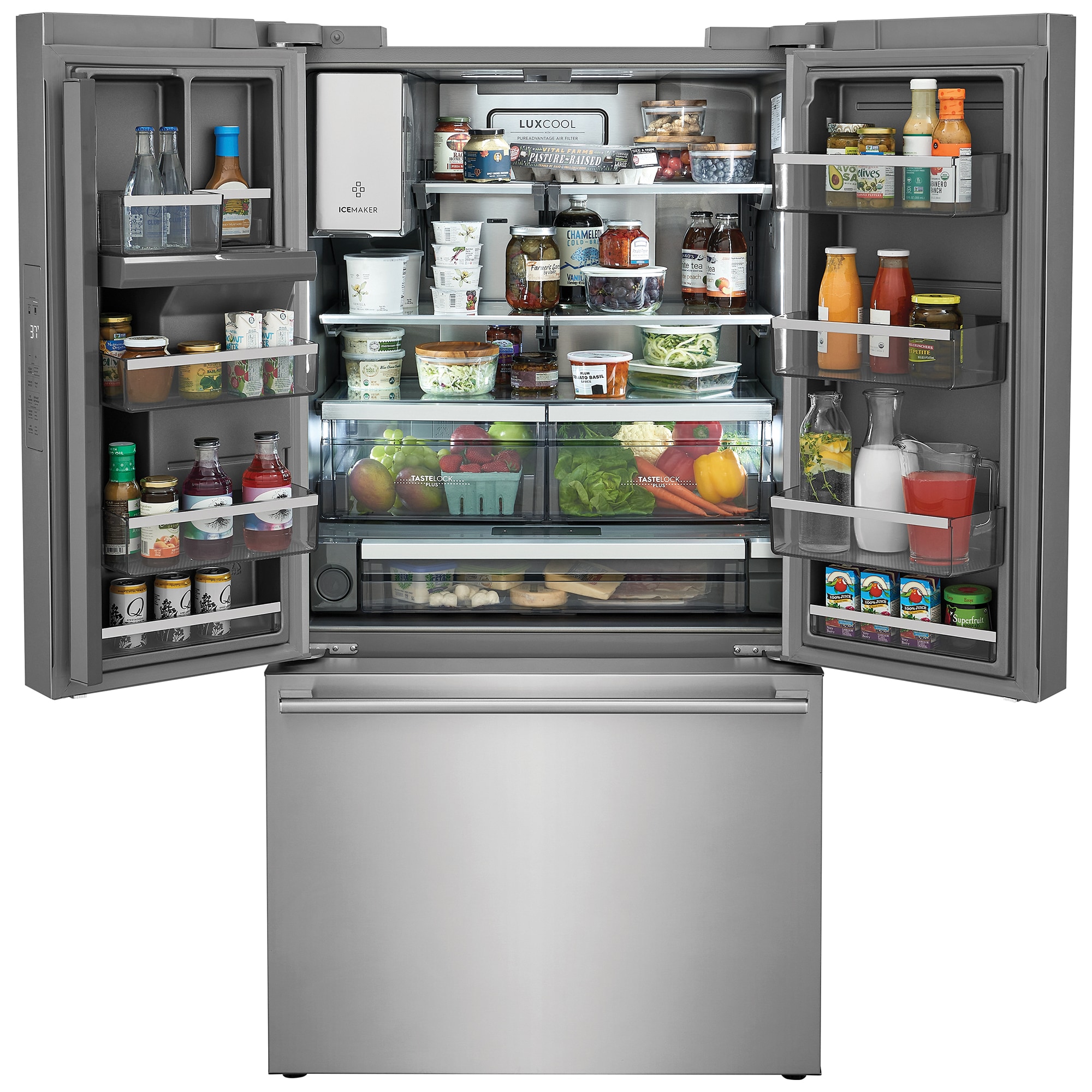 Electrolux 36 in. 22.6 cu. ft. Counter Depth French Door Refrigerator ...