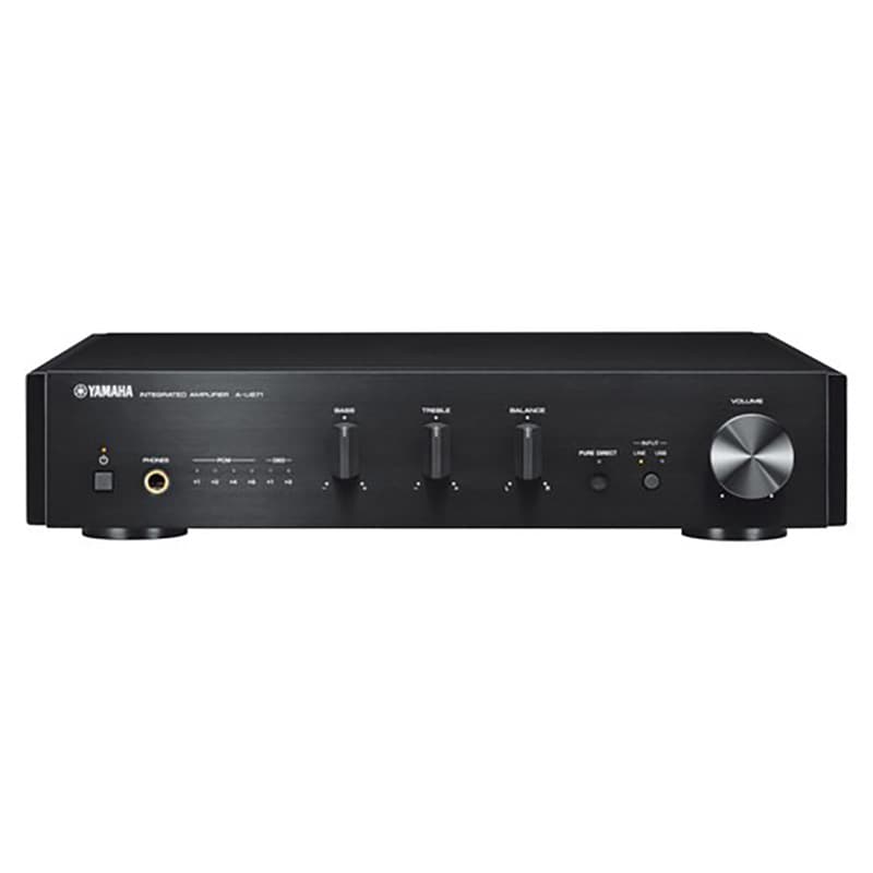 Yamaha 2 Channel 140 Watt Integrated Amplifier with High-Resolution USB DAC Playback (A-U671BL)