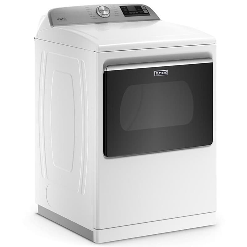 Maytag 27 in. 7.4 cu. ft. Smart Electric Dryer with Extra Power Button ...