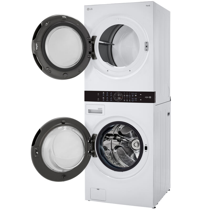 Lg 27 In. Washtower With 4.5 Cu. Ft. Washer With 6 Wash Programs & 7.4 