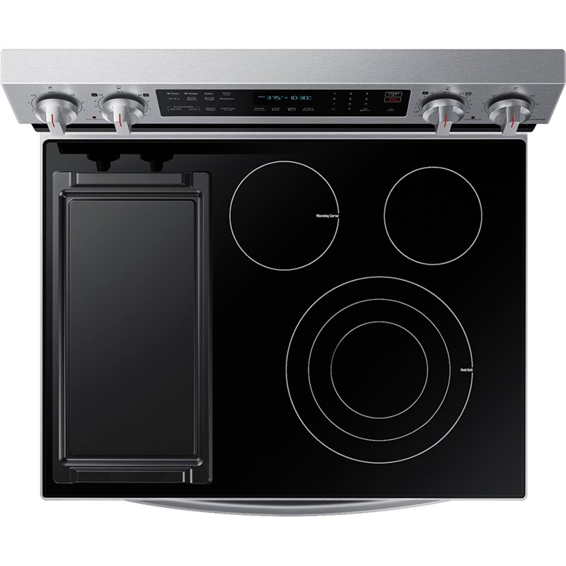 Samsung 30 In. 6.3 Cu. Ft. Air Fry Convection Oven Freestanding ...