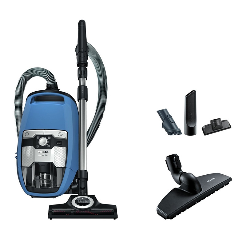 Miele Blizzard Bagless Canister Vacuum with On-Board Tools and HEPA ...