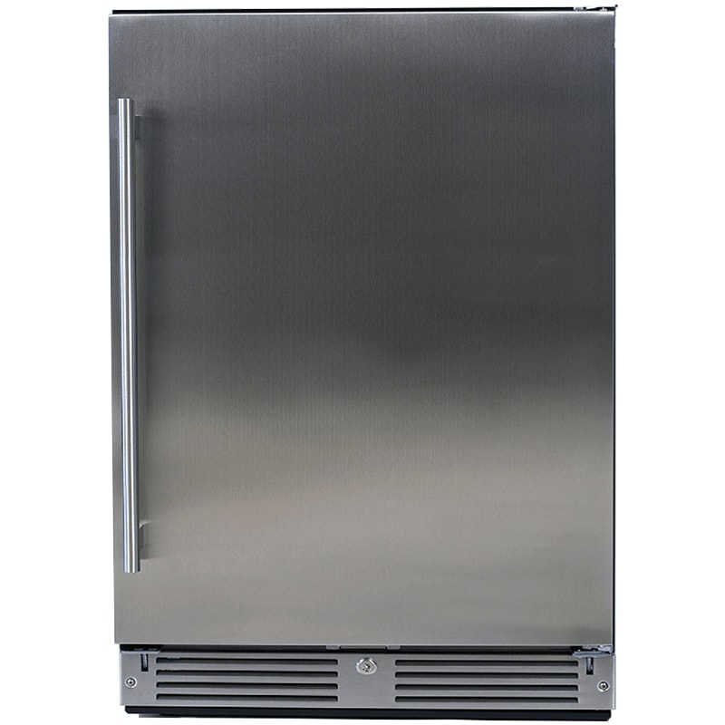 XO 24 in. 5.7 cu. ft. Outdoor Undercounter Refrigerator - Stainless ...