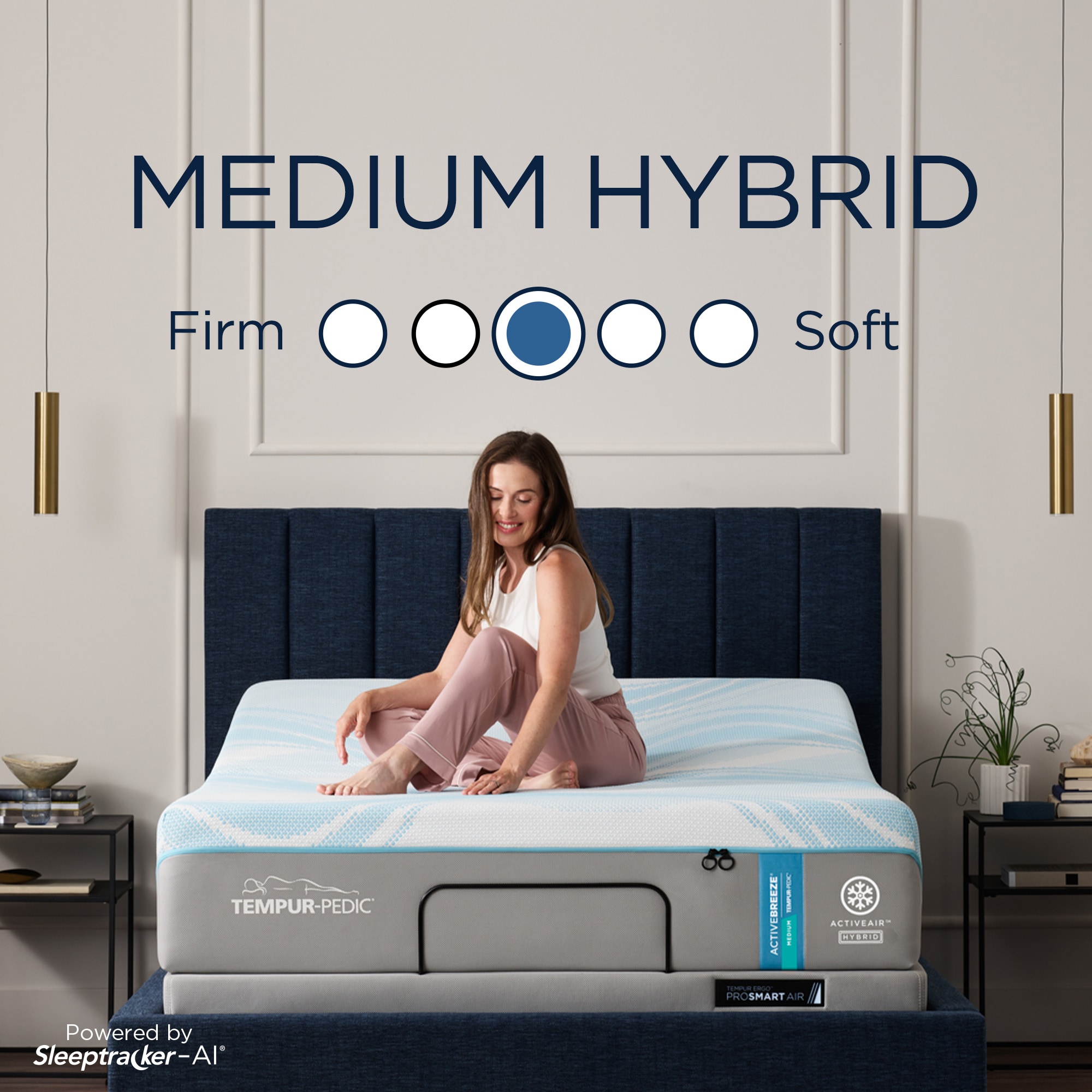 Tempur-Pedic ActiveBreeze 2.0 Medium Hybrid King Size Mattress | P.C ...