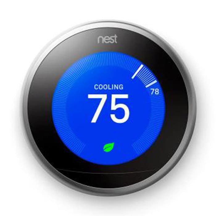 Google Nest Learning Thermostat (3rd Generation) - Stainless Steel | P ...