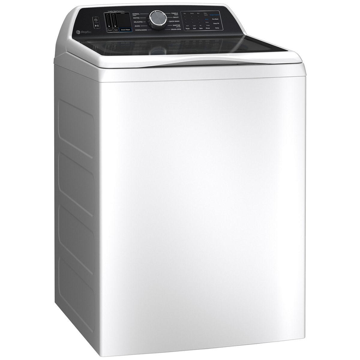 Ge Profile In Cu Ft Smart Top Load Washer With Agitator