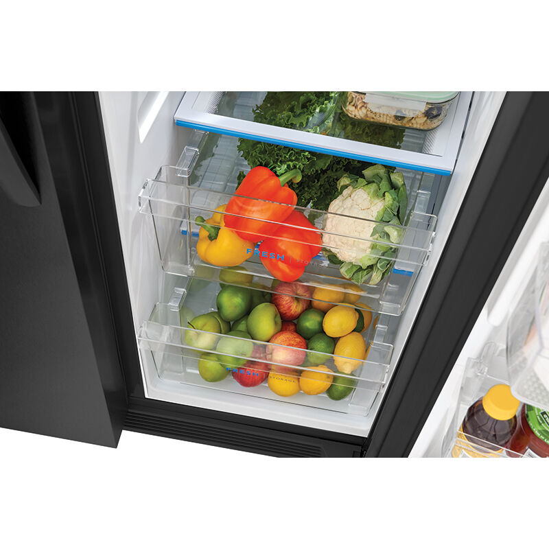 Frigidaire 33 in. 22.3 cu. ft. Side-by-Side Refrigerator with External ...