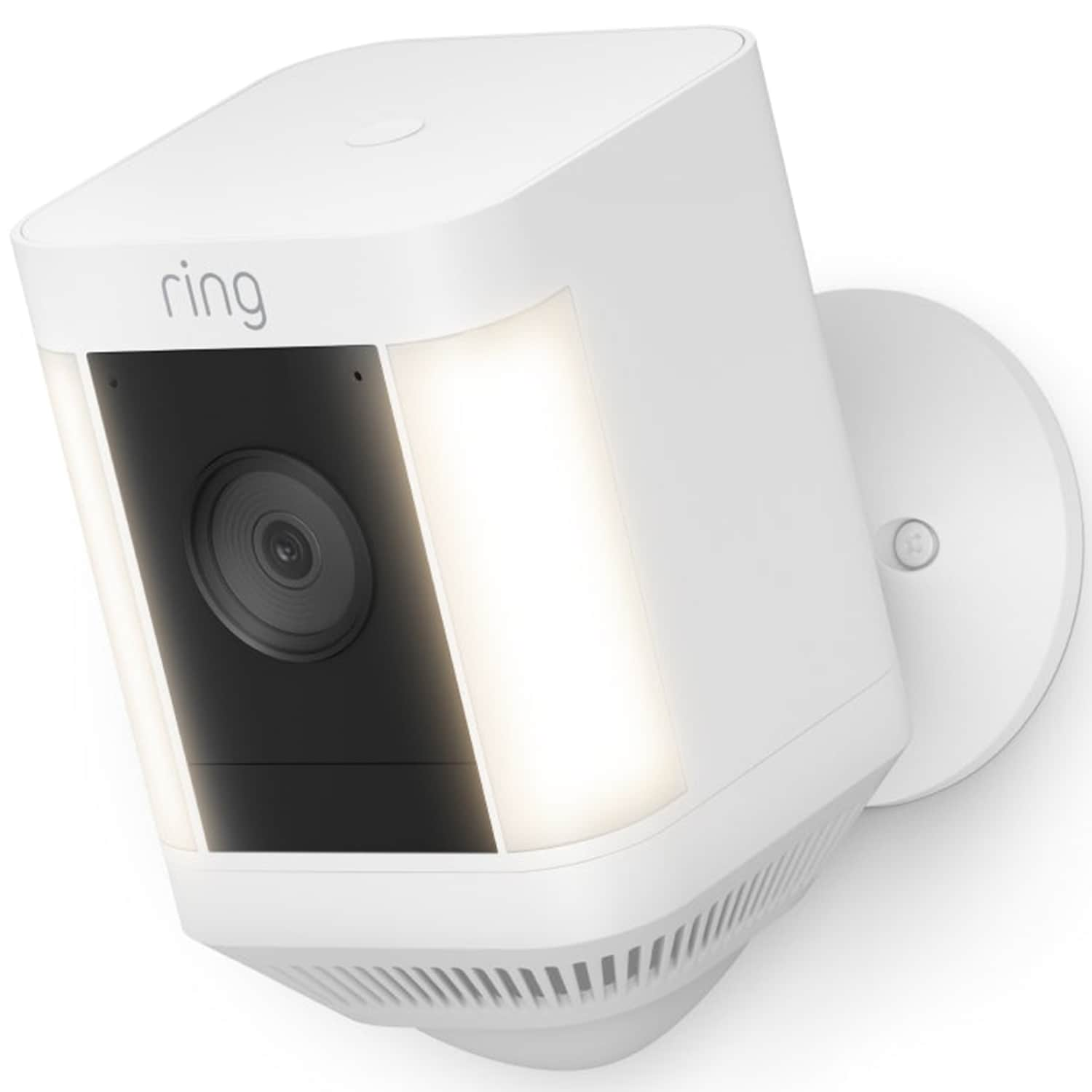 Ring - Spotlight Cam Plus Outdoor/Indoor Wireless 1080p Battery ...