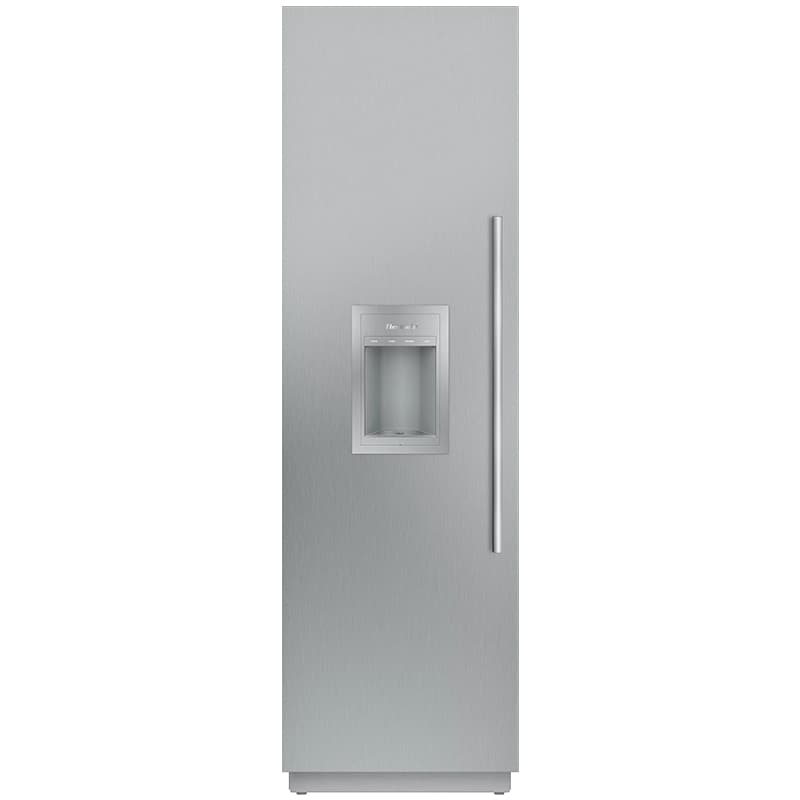 Thermador 24" 11.2 Cu. Ft. Built-In Upright Smart Freezer with Ice Maker, Digital Control - Custom Panel Required (T24ID905LP)