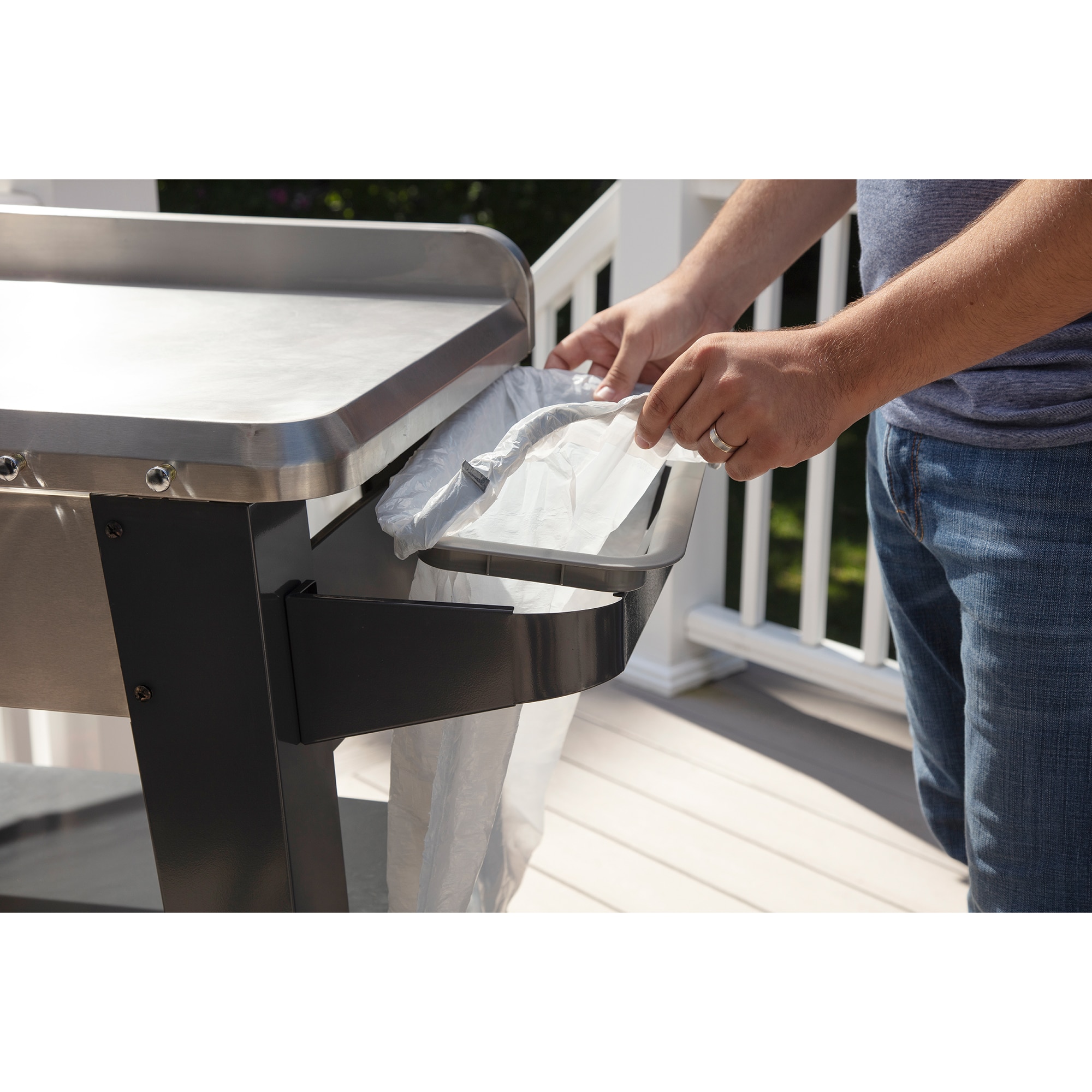 Cuisinart Outdoor Stainless Steel Grill Prep Table | P.C. Richard & Son