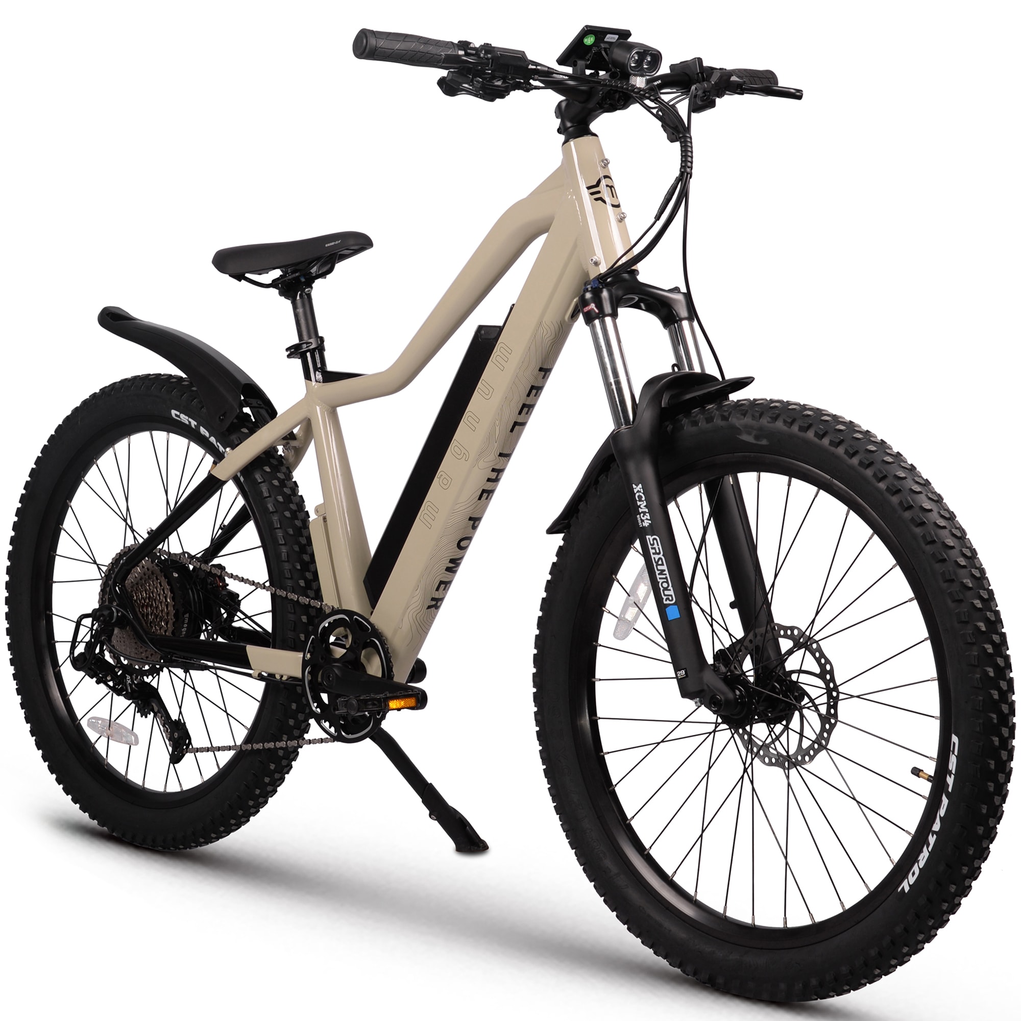 Magnum Peak T5 Series 500 Watt E-Bike - Tan | P.C. Richard & Son