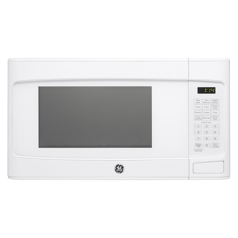 GE 20" 1.1 Cu. Ft. Countertop Microwave with 10 Power Levels - White (JES1145DLWW)