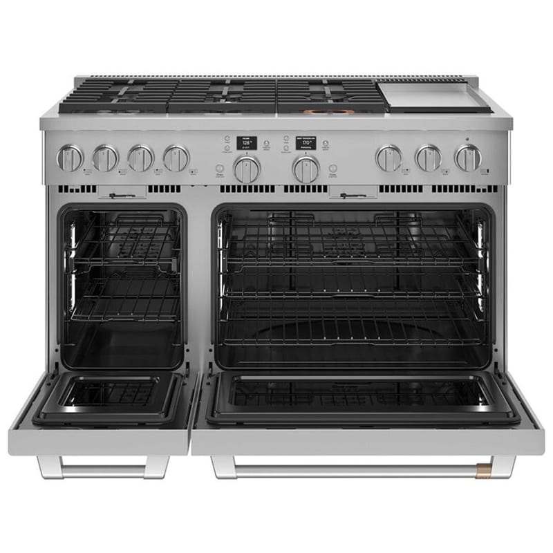 Cafe Commercial-Style 48 in. 8.3 cu. ft. Smart Air Fry Convection ...