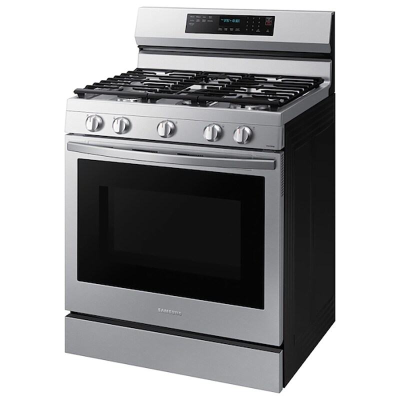 Samsung 30 In. 6.0 Cu. Ft. Smart Air Fry Convection Oven Freestanding ...