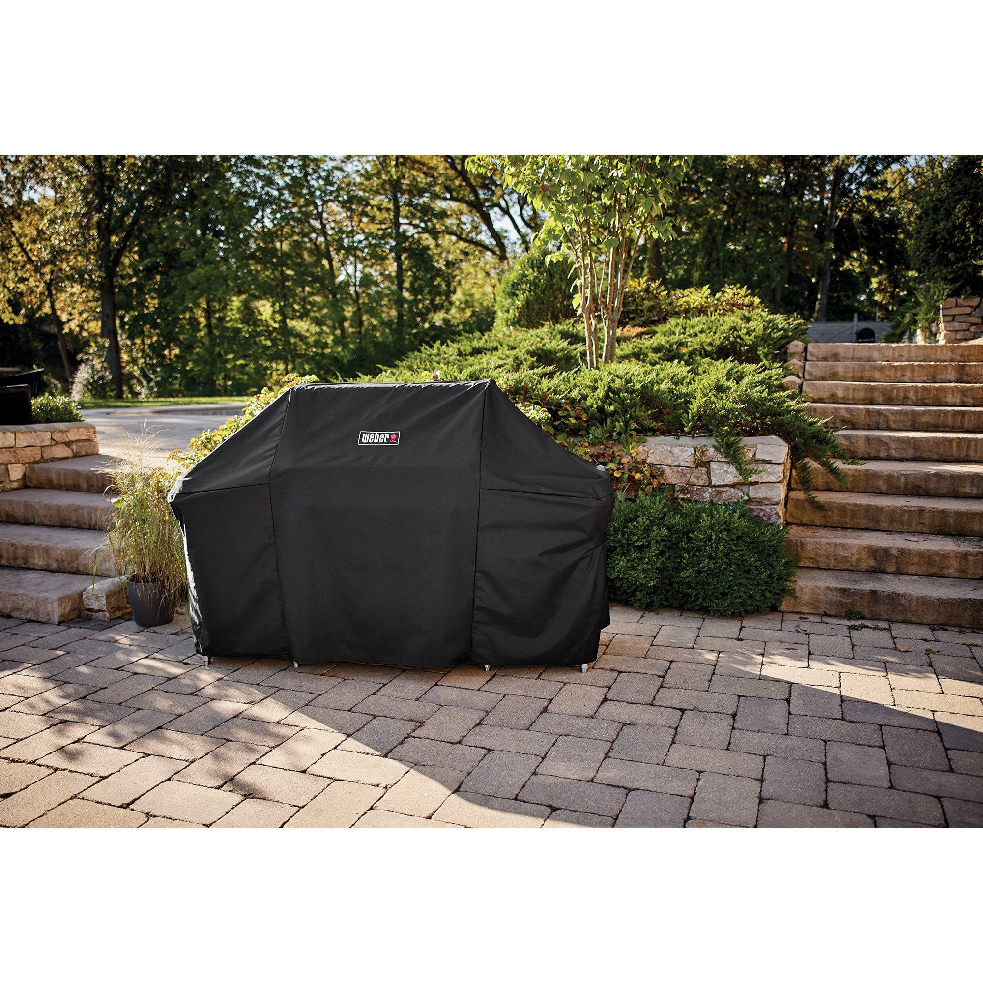 Weber Premium Grill Cover for 5-Burner and 6-Burner Summit Gas Grills ...