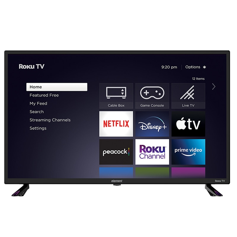 Element 32" (720p) HD Roku Smart LED TV (2020 Model) (E1AA32R-G)