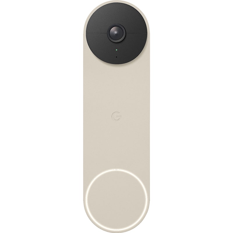 Google Nest Battery Powered 1080p Video Doorbell - Linen (GA03013-US)