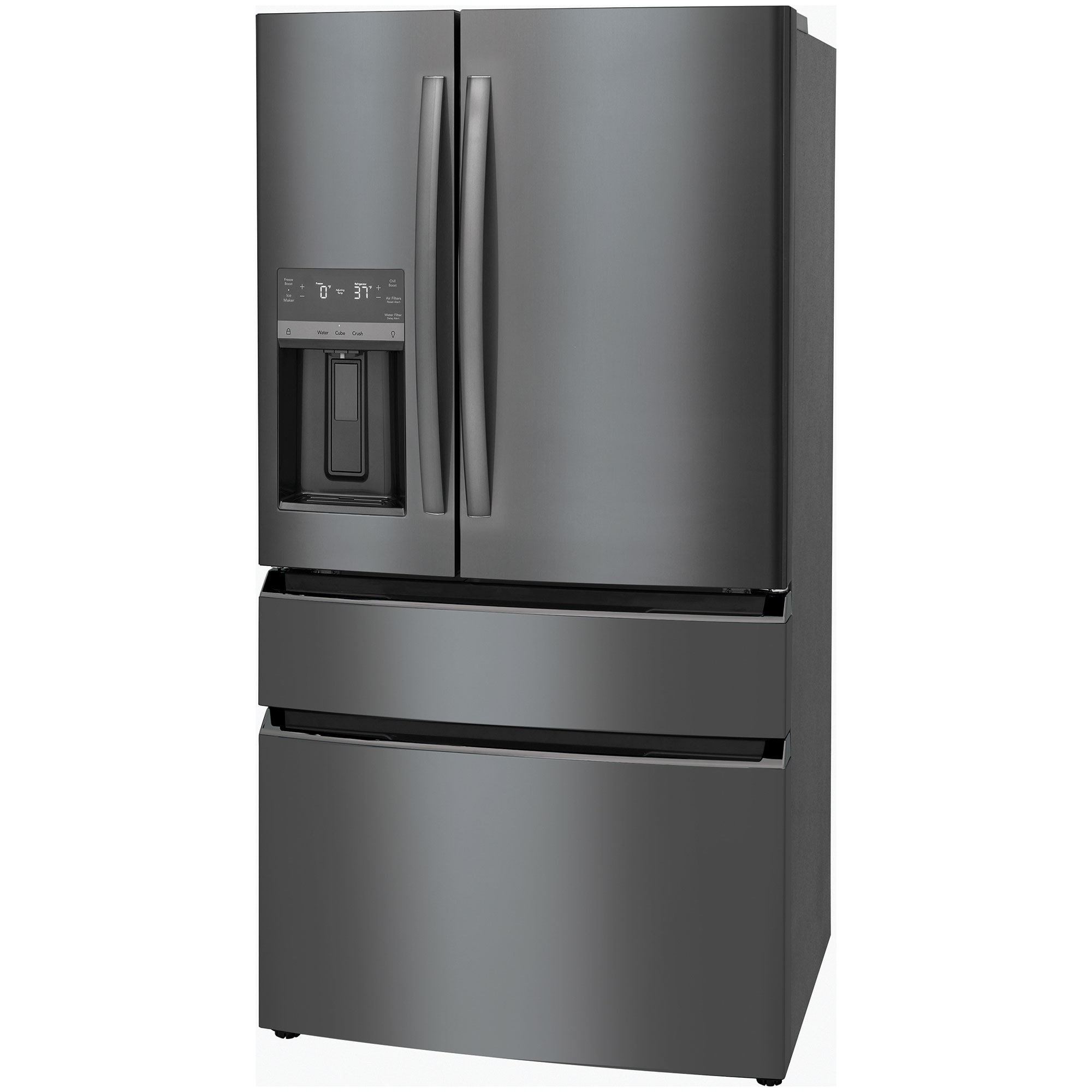 Frigidaire Gallery 36 in. 21.5 cu. ft. Counter Depth 4-Door French Door ...