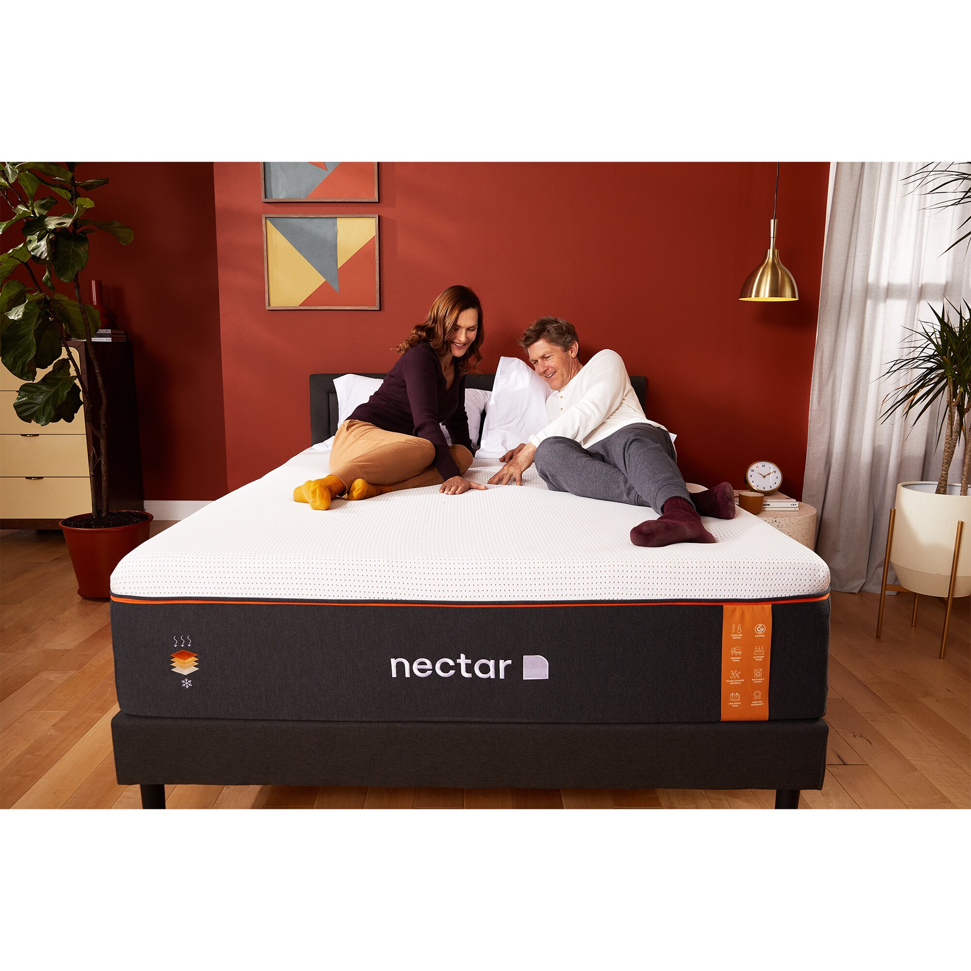 Nectar Premier Copper Memory Foam Mattress - Full | P.C. Richard & Son